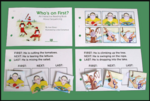Who's on First?  Interactive reading book about sequencing