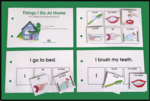 Things I do at Home Interactive Reading Book