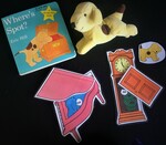 Where's Spot Story Book with Felt Board 