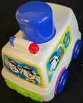 Push Down Roll Toy Policecar