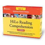 HiLo Reading Comprehension Cards Amazing Human Bodies (Set 1)