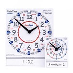 Easy Read Time Teacher Student Clock Dials Set of 5