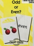 Odd or Even? Flash Cards for Flash Bot/Smart Chute