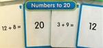 Visual Addition (Number Bonds to 20) Flash Cards for Flash Bot or Smart Chute