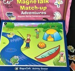 Magnetalk Match-Up Adventures Barrier Game-speech/language & mapping