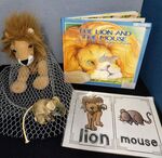 The Lion and the Mouse Book and Props