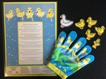 Five Little Ducks Glove Puppet Felt Set
