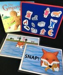 The Gingerbread Man Story Book with Puppet and Felt Set