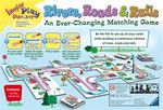 Rivers, Roads & Rails Matching Game