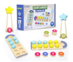 Count and Match Wooden Set: Numbers 1-10