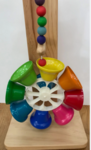 4564: Rainbow Bells on Stand Cause Effect Toy