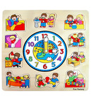 Clock Small Knob Puzzle