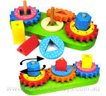 Stack and Spin Gears Toy