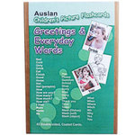 Auslan Flashcards Greetings and Everyday Words