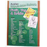 Auslan Flashcards Fruit, Veg and Drinks