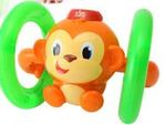 Monkey Lights, Music and Swinging Hoops Switch Adapted Toy