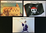   Picture Vocabulary Cards:  Fantasy Theme (Set of 3)