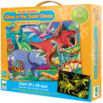 Glow in the Dark Dinosaur Floor Puzzle 100 pc