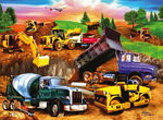Construction Vehicles Puzzle 60 pc
