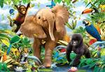 Jungle Animals Floor Puzzle 24 pc