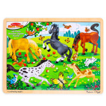 Frolicking Horses Puzzle 48 pc