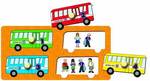 Counting Buses Large Peg Puzzle 1 - 4