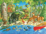 Woodland Friends Puzzle 200 pc