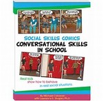Social Skills Comics:  Conversation skills in school