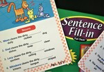 Sentence Fill-In Fun Deck