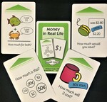 Money in Real Life Flash Cards for Flash Bot or Smart Chute