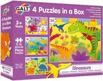 4 Puzzles in a Box - Dinosaurs