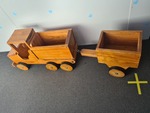 Wooden Truck with Trailor