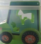 Wooden Farm Shape Sorter Vehicle