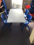 3 Kids Table + 12 chairs