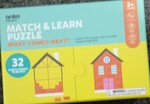 Match and Learn, What Comes Next Puzzle