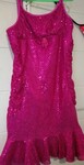 Glitter Pink Mermaid Dress