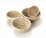 Natural Round Basket Set 