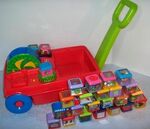 Fisher Price Wagon & Blocks