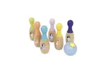 5: Bluey Wooden Bowling Set