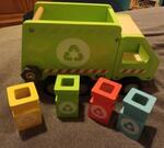 Wooden Rubbish Truck