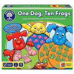 One Dog, Ten Frogs