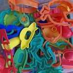 AB55: Playdough Cutters and Tools - NO COUNT