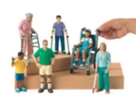 Block Play Differing Abilities Figures 8pc