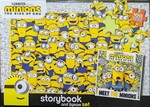 Minions The Rise of Gru: Storybook and 100 Piece Puzzle 