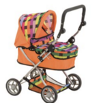 Bassinet Doll Pram (folding)