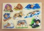 Animal puzzle 9 pieces