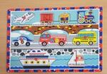 9 piece transport puzzle