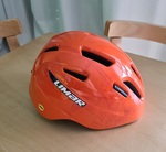 Orange Limar Helmet
