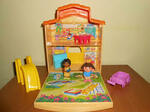 Dora Let`s Go School House