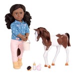 Doll with Pet Foal